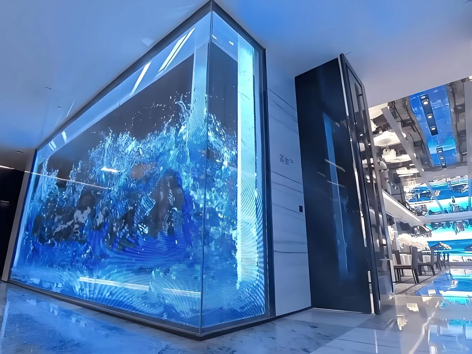 Jellyfish Hologram Glass