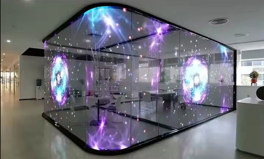 Jellyfish Hologram Glass