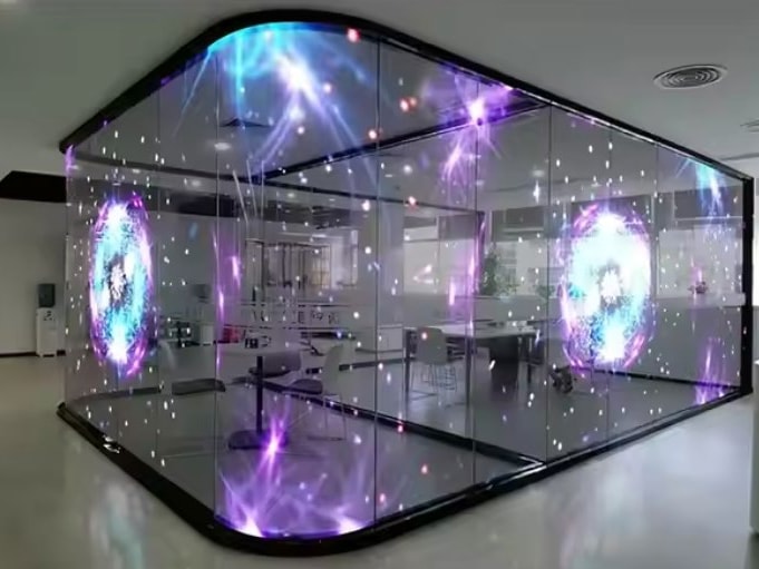 Jellyfish Hologram Display — installed