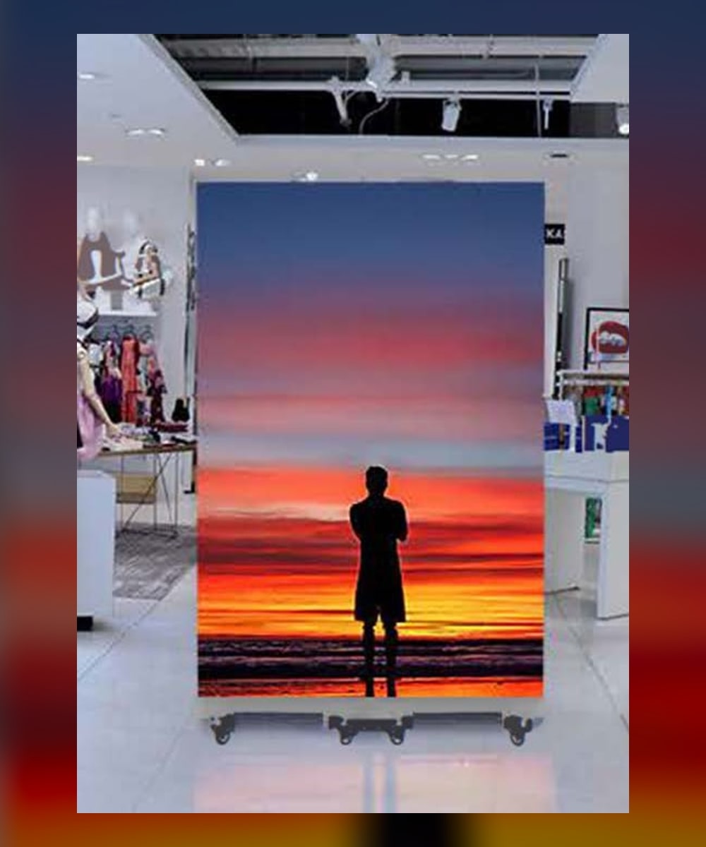 Poster LED Display — installed