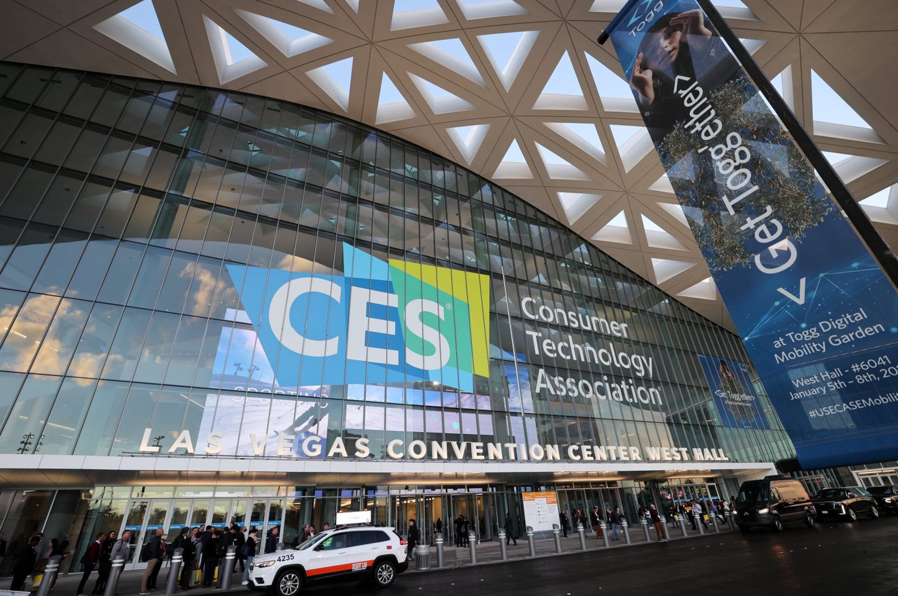 CES show project for Togg Motors — installation