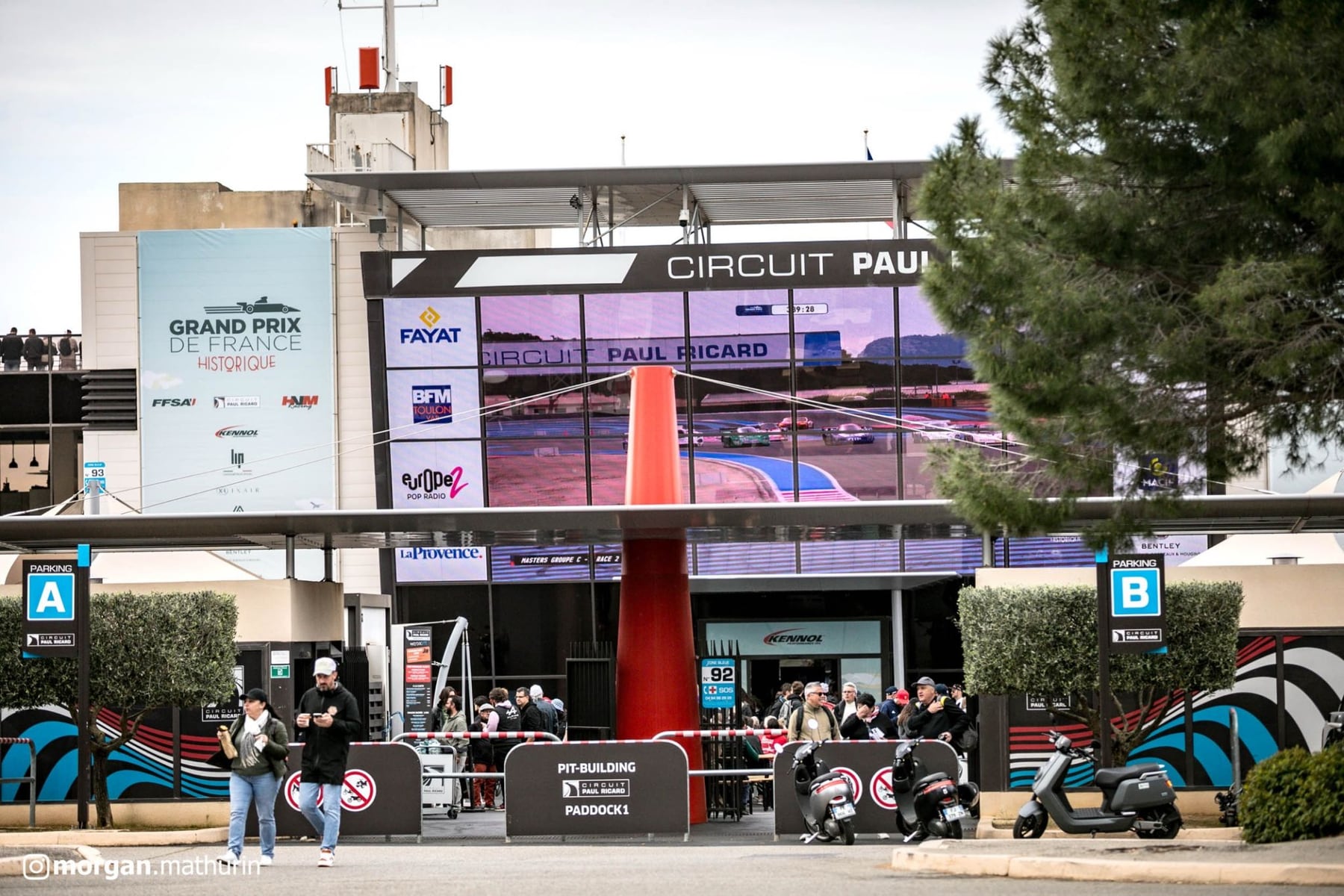 Custom Transparent LED Screen Transforms Circuit Paul Ricard — installation