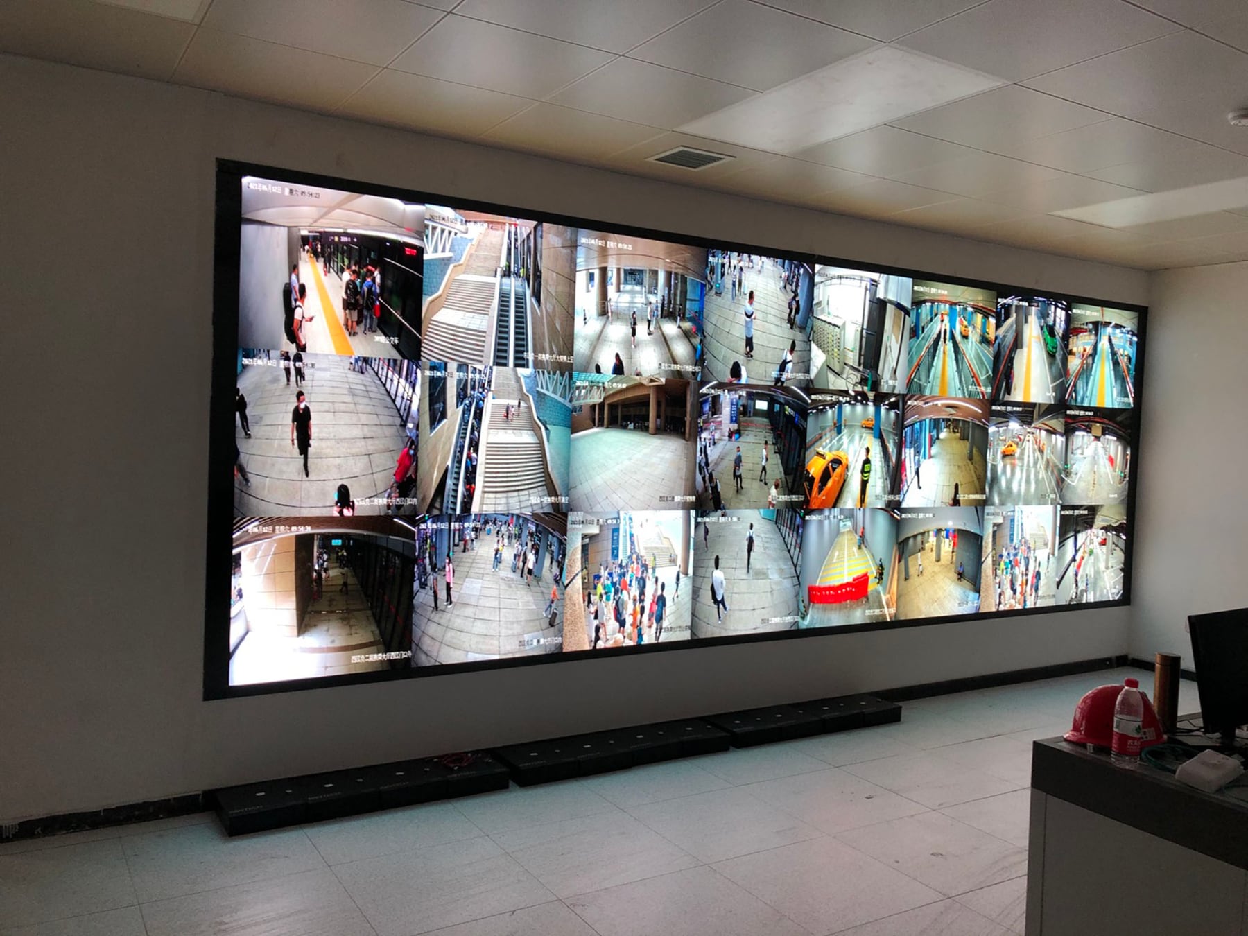 Fire Control Room, North Square of Xi’an Railway Station — installation