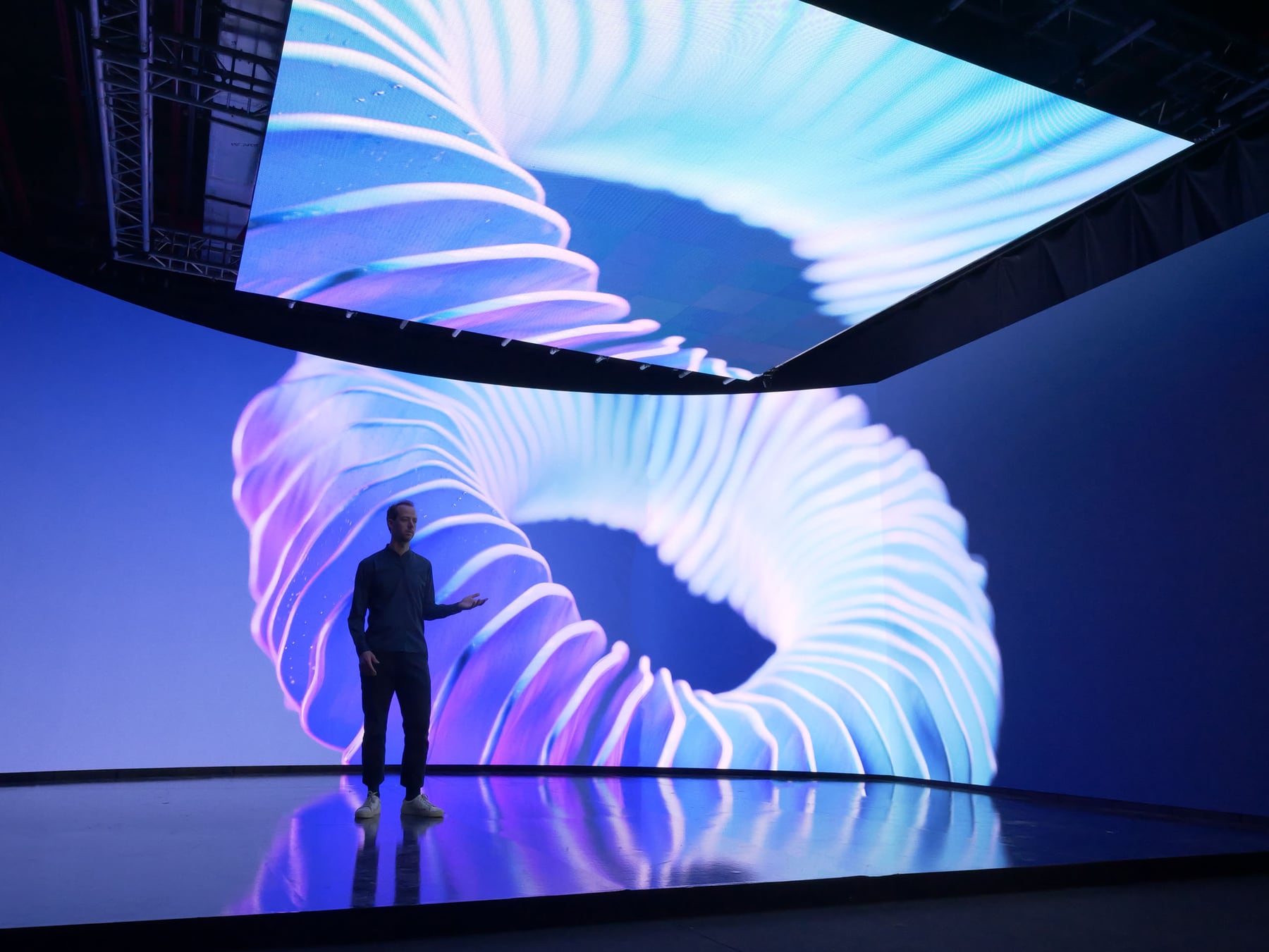 Plató Nou — installation
