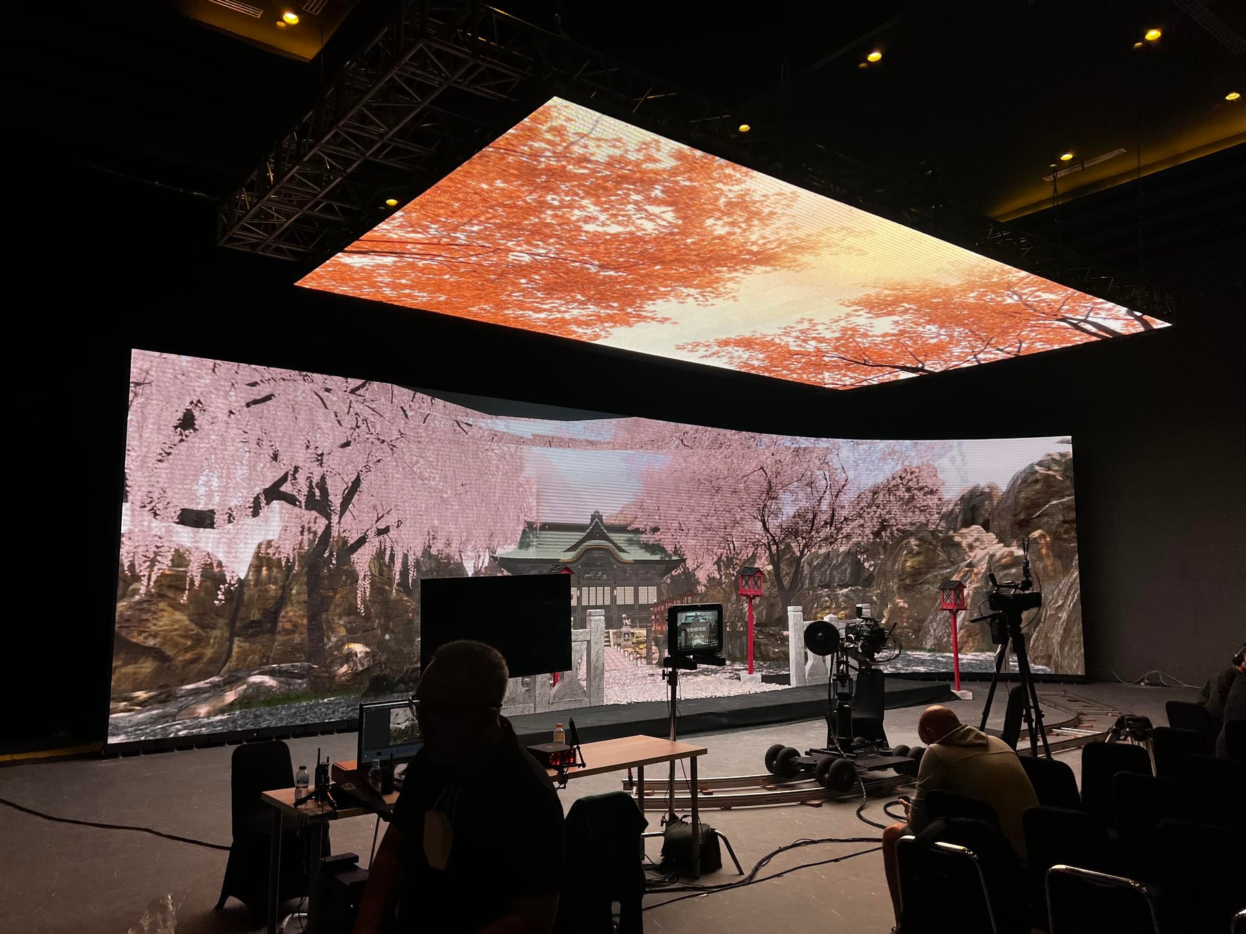 Studio LayarVirtual Indonesia — installation