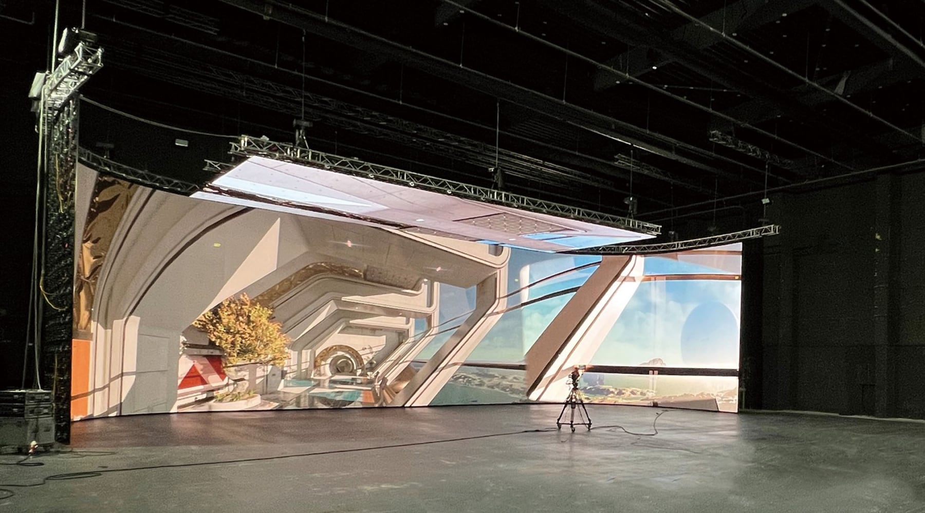 Ten dots xR studio in Bulgaria — installation