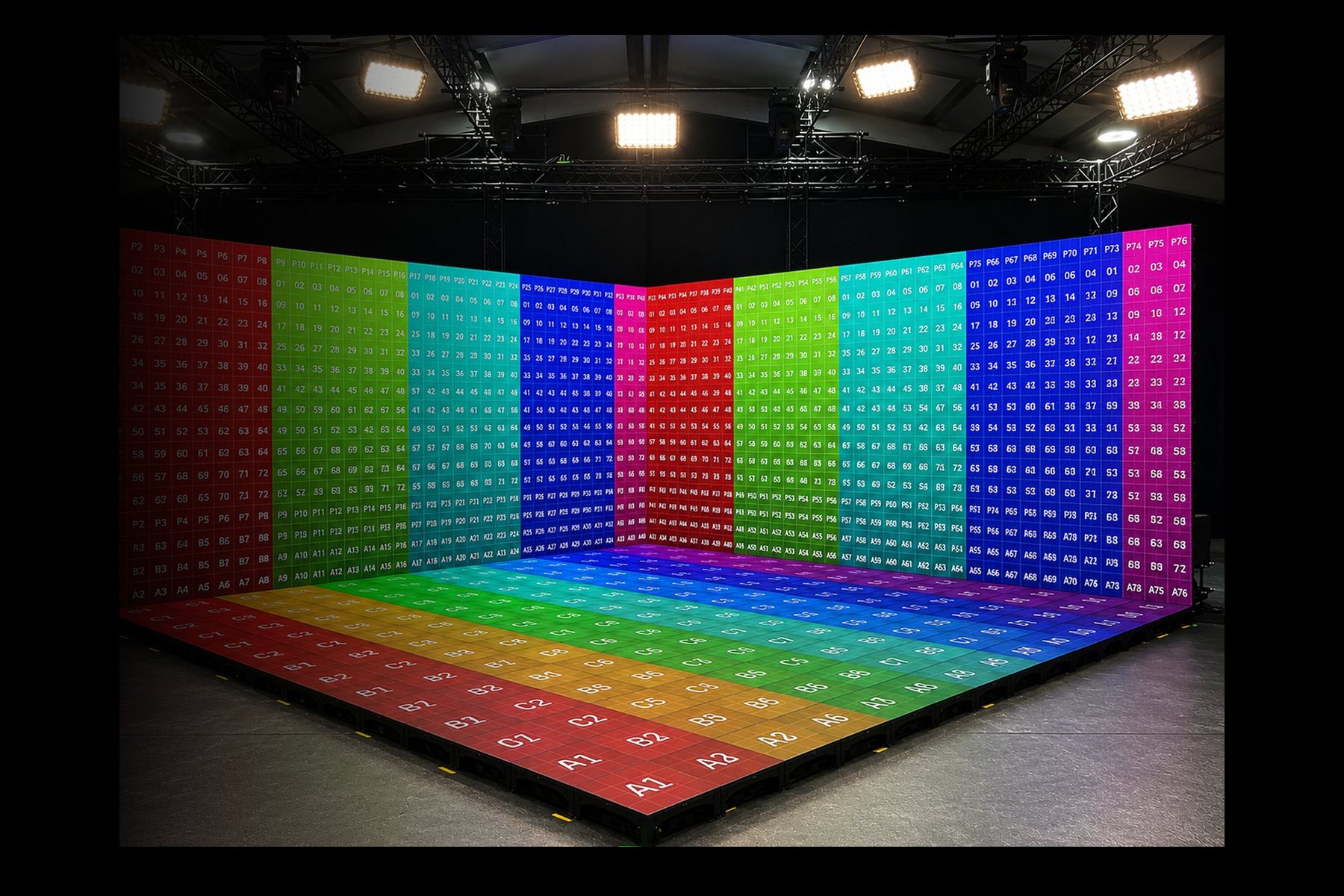LED floor screens: a guide for dance floors, stages and interactive floors — cover